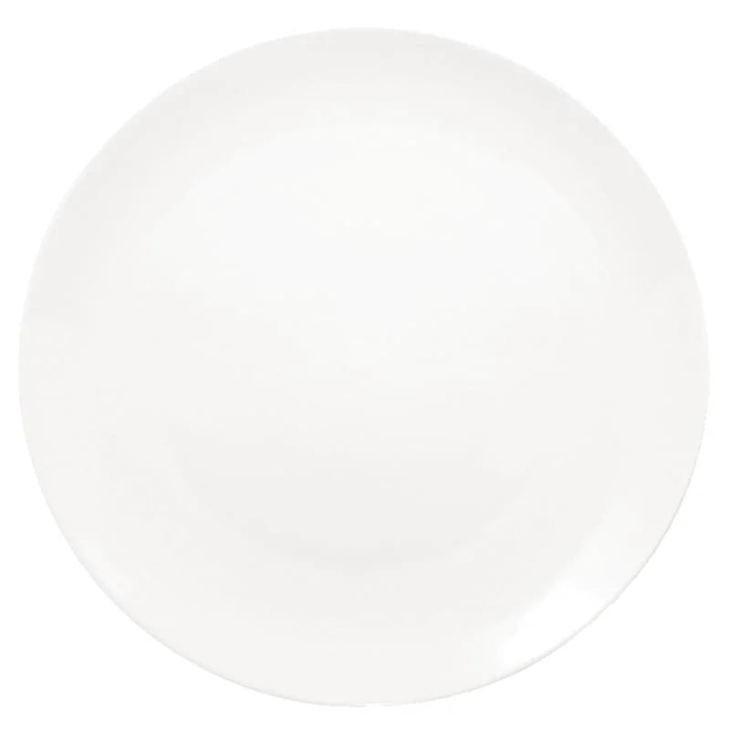 Olympia Whiteware Assiette coupe blanche en porcelaine 18 cm - 12 pcs