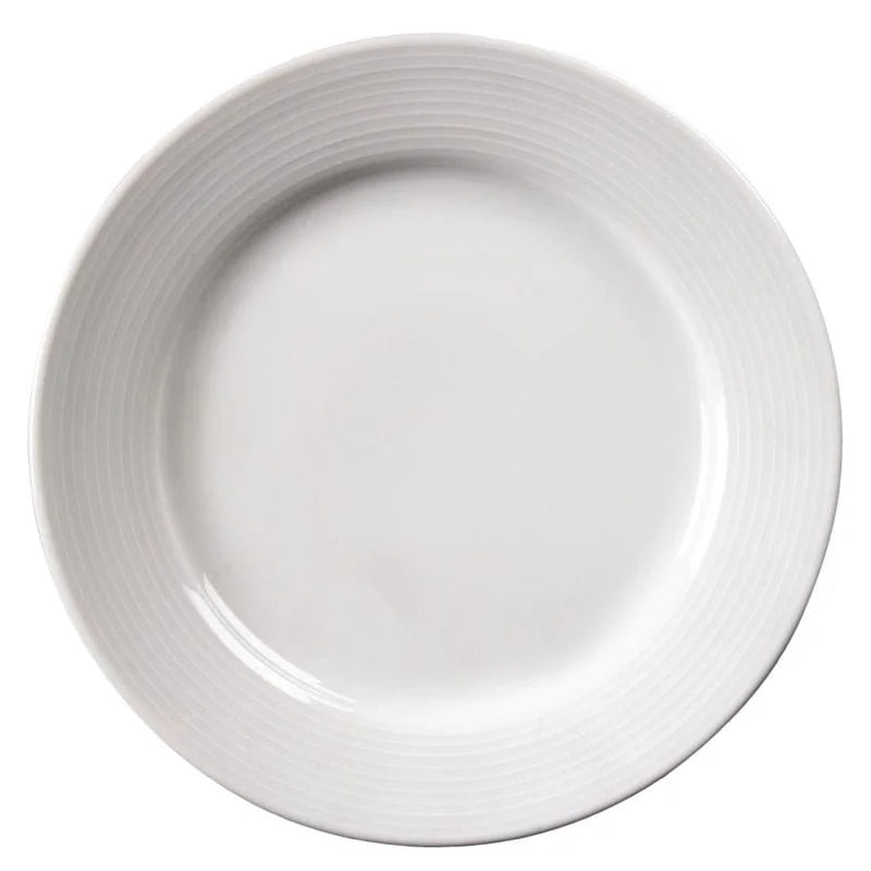 Olympia Linear Assiette à large bord 200 mm - 12 pcs.