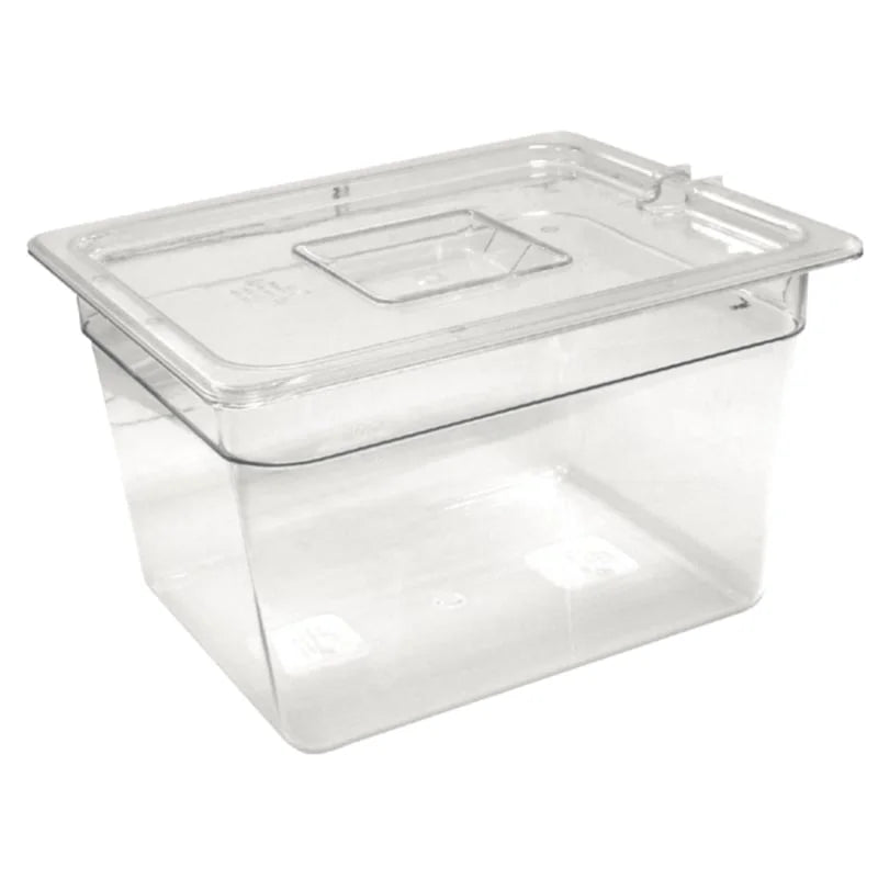 Bac GN 1/2 Vogue en polycarbonate - profondeur 100 mm