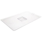 Couvercle GN Vogue avec encoche pour cuillère 1/1 en polycarbonate