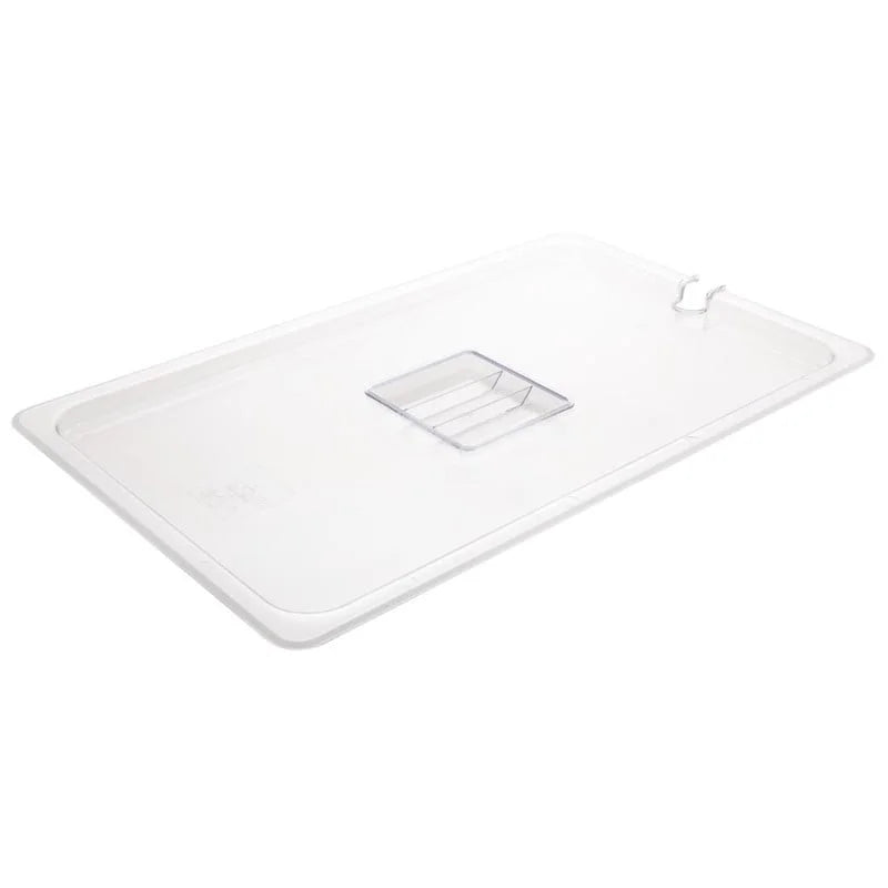 Couvercle GN Vogue avec encoche pour cuillère 1/1 en polycarbonate