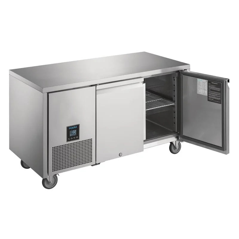 Comptoir réfrigéré 2 portes Polar série U 267L
