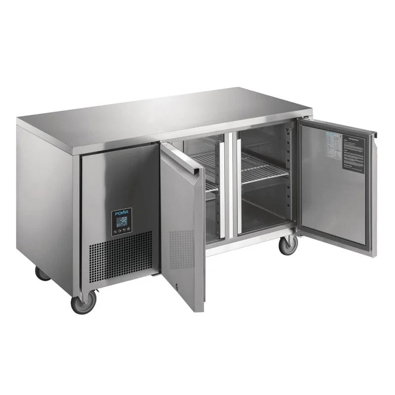 Comptoir réfrigéré 2 portes Polar série U 267L