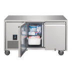 Comptoir réfrigéré 2 portes Polar série U 267L