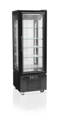 Tefcold Vitrine réfrigérée indépendante UPD400-F noire
