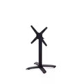 Feros X Cross bas Noir Piètement de table 740 mm