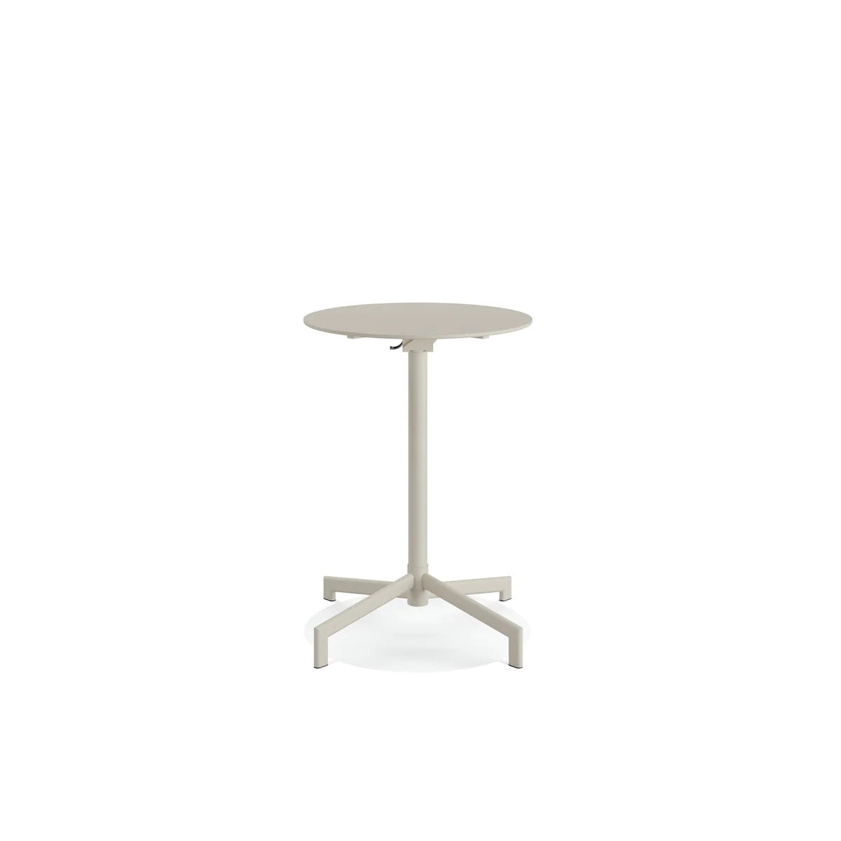 BEST Versa Table de terrasse / table haute | Réglable sur 2 hauteurs – Beige