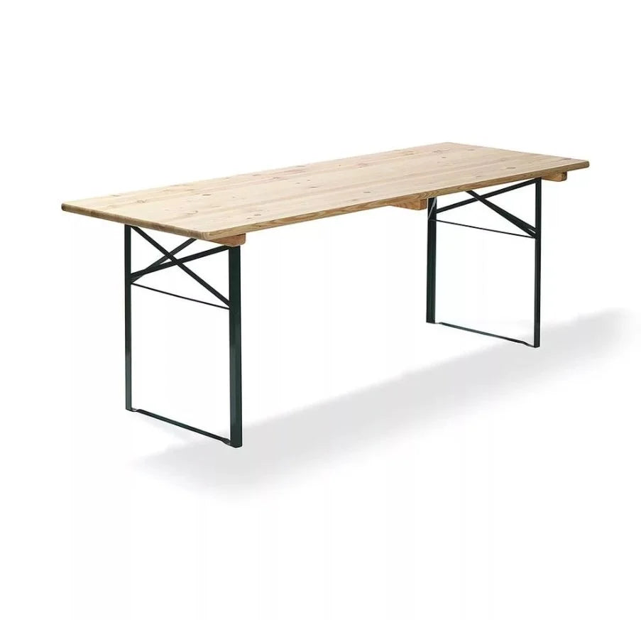 Feros table de brasserie 2200 x 500 x 780 mm qualité brasserie