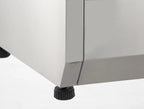 Vitrine réfrigérée ECO 5x GN 1/3 + 1x GN 1/2 avec rehausse en verre