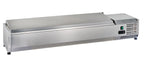 Vitrine réfrigérée de comptoir ECO 7 x GN 1/4 en inox