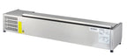 Vitrine réfrigérée de comptoir ECO 10 x GN 1/4 en inox