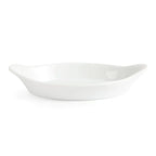 Olympia Whiteware plats à gratin ovales blancs 204 x 115 mm - 6 pcs