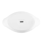 Olympia Whiteware plats à gratin ovales blancs 204 x 115 mm - 6 pcs