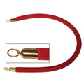 Corde de guidage Bolero rouge / laiton velours