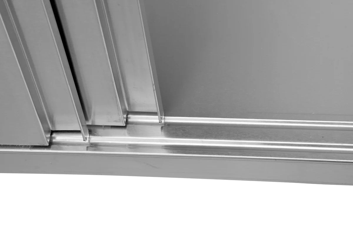 Armoire murale suspendue avec portes coulissantes Basic 18, AISI 201