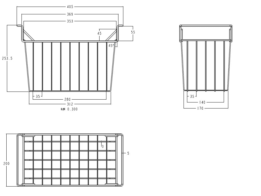 Panier pour TKTR-ECO100N, TKTR-ECO200N