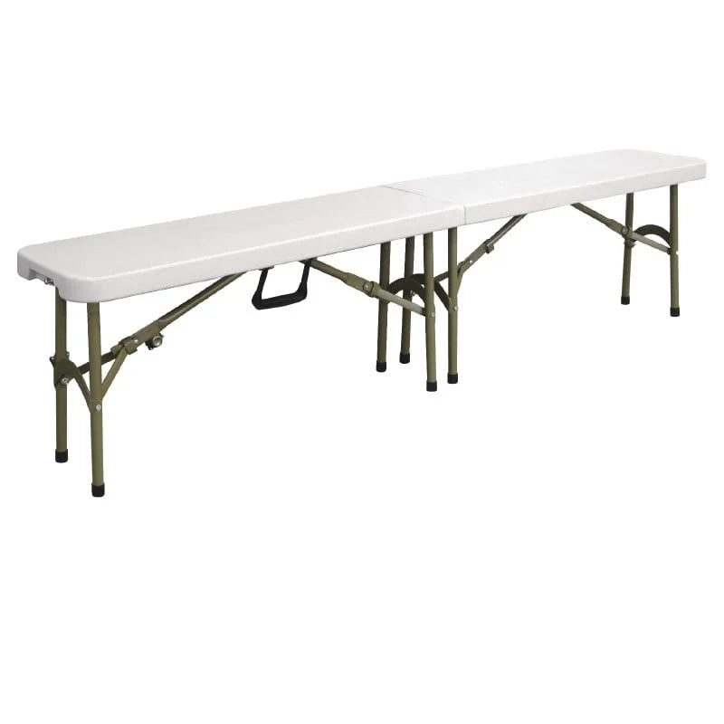 Banc pliant Bolero 183 cm gris