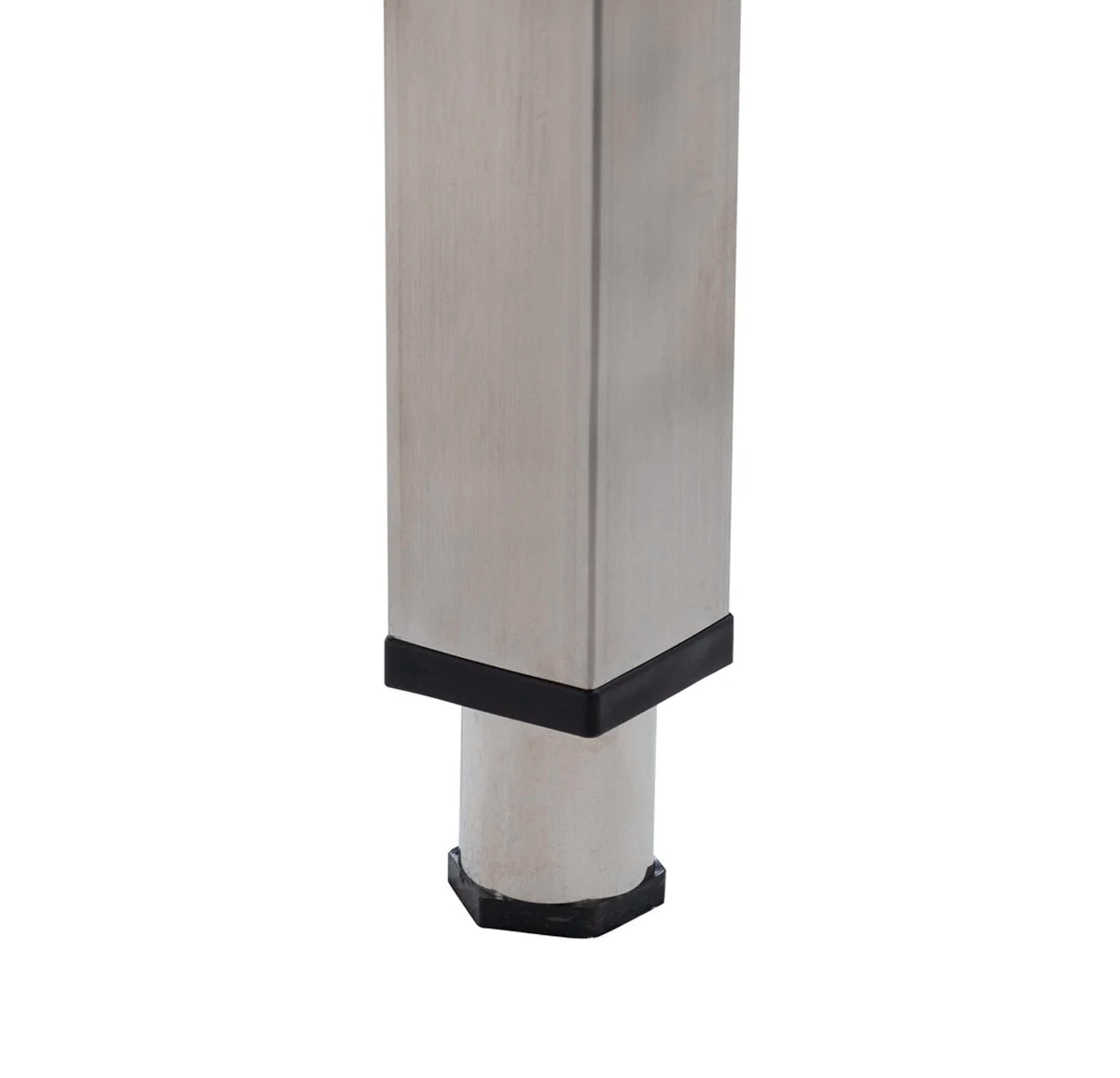 Table de travail Basic 10x7 en inox avec étagère inférieure