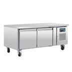 Polar Série U Table réfrigérée GN 2 portes 214L
