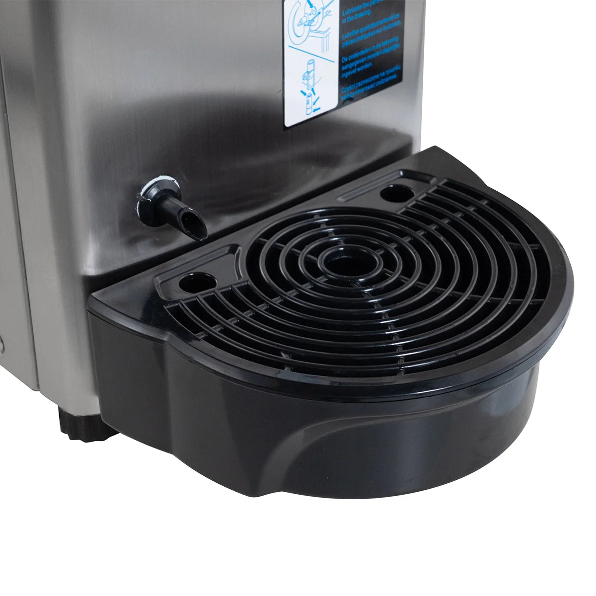 Machine à granité 1x 12 Litres inox noir