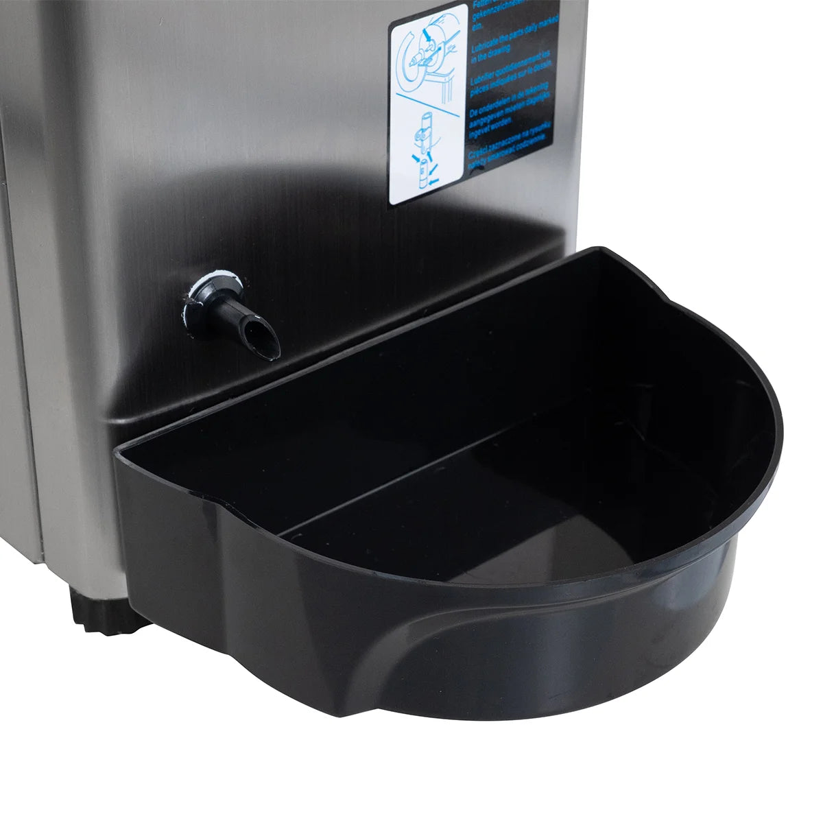Machine à granité 1x 12 Litres inox noir