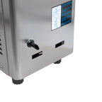 Machine à granité 1x 12 Litres inox noir