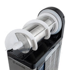 Machine à granité 1x 12 Litres inox noir