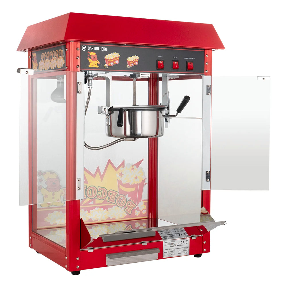 Machine à popcorn ECO 5 kg/h avec 1 cuve