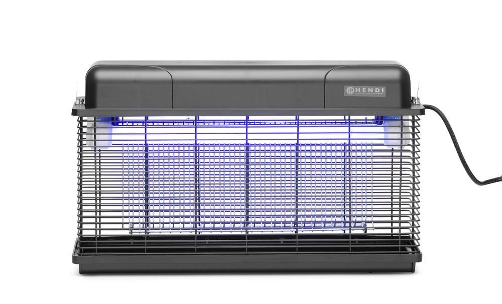 Destructeur d´insectes étanche, HENDI, 100 m², 230V/40W, 510x135x(H)305mm
