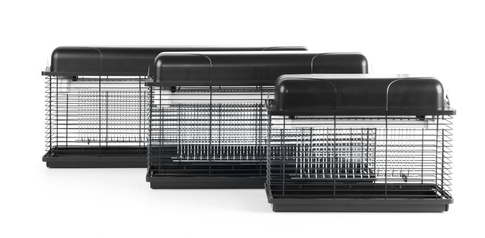 Destructeur d´insectes étanche, HENDI, 150 m², 230V/45W, 680x140x(H)305mm