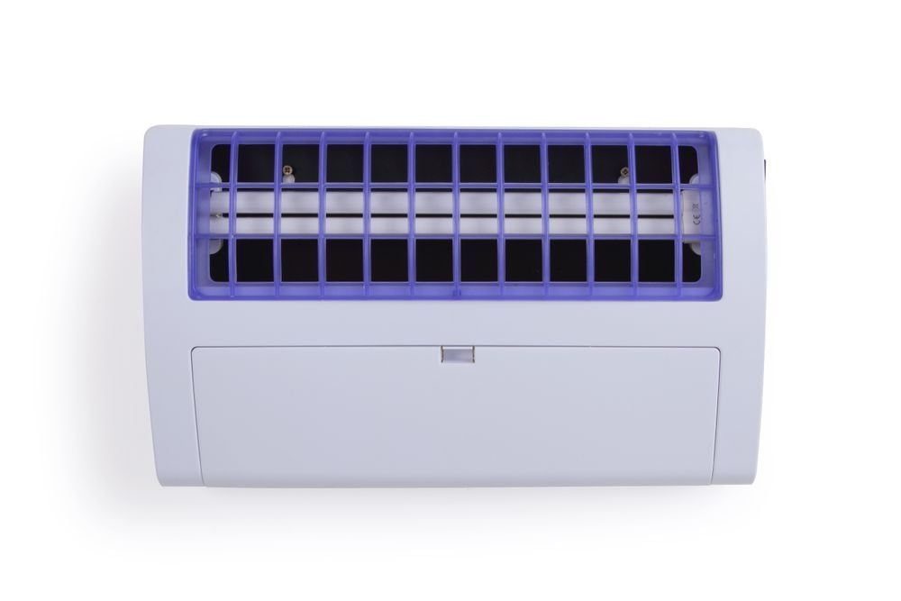Destructeur d'insectes avec plaque collante - 120m², HENDI, 230V/36W, 540x80x(H)281mm