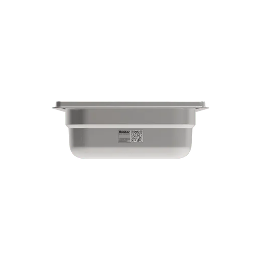 Rieber Bac GN en inox GN 1/6 - 65 mm, contenu : 0,9 litres, Mod. 16 065