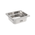 Rieber Bac GN en inox GN 1/6 - 65 mm, contenu : 0,9 litres, Mod. 16 065