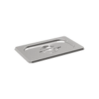 Rieber Couvercle GN en inox GN 1/9 standard avec poignée encastrée, Mod. 191