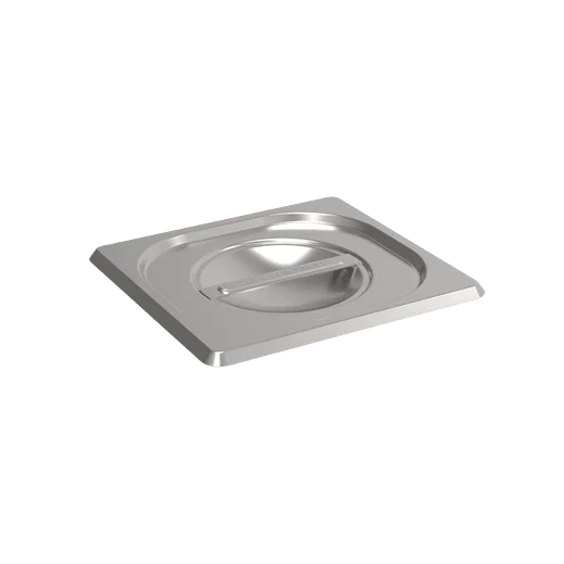 Rieber Couvercle GN en inox GN 1/6 standard avec poignée encastrée, Mod. 161