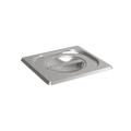 Rieber Couvercle GN en inox GN 1/6 standard avec poignée encastrée, Mod. 161