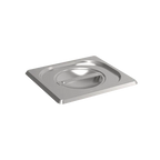 Rieber Couvercle GN en inox GN 1/6 standard avec poignée encastrée, Mod. 161