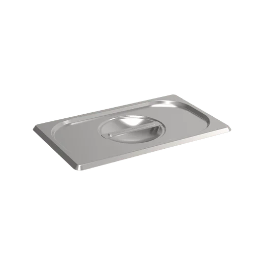Rieber Couvercle GN en inox GN 1/4 standard avec poignée encastrée, Mod. 141