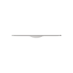 Rieber Couvercle GN en inox GN 1/2 standard avec poignée encastrée, Mod. 121