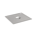 Rieber Couvercle GN en inox GN 2/3 standard avec poignée encastrée, Mod. 231