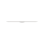 Rieber Couvercle GN en inox GN 1/1 standard avec poignée encastrée, Mod. 111