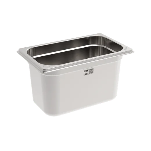 Rieber Bac GN en inox GN 1/4 - 150 mm, contenu : 3,6 litres, Mod. 14 150