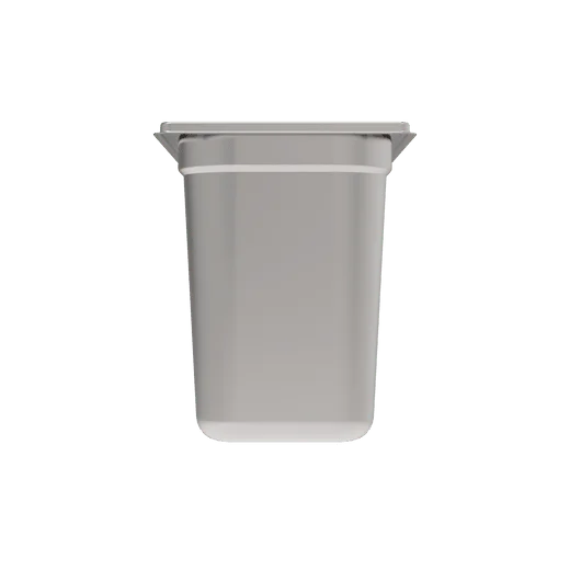 Rieber Bac GN en inox GN 1/4 - 200 mm, contenu : 5 litres, Mod. 14 200