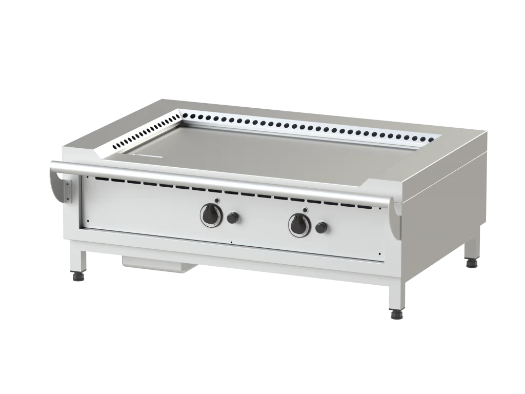 Grill Teppanyaki - GAZ - TP 12/JGP plaque de cuisson inox - appareil de table