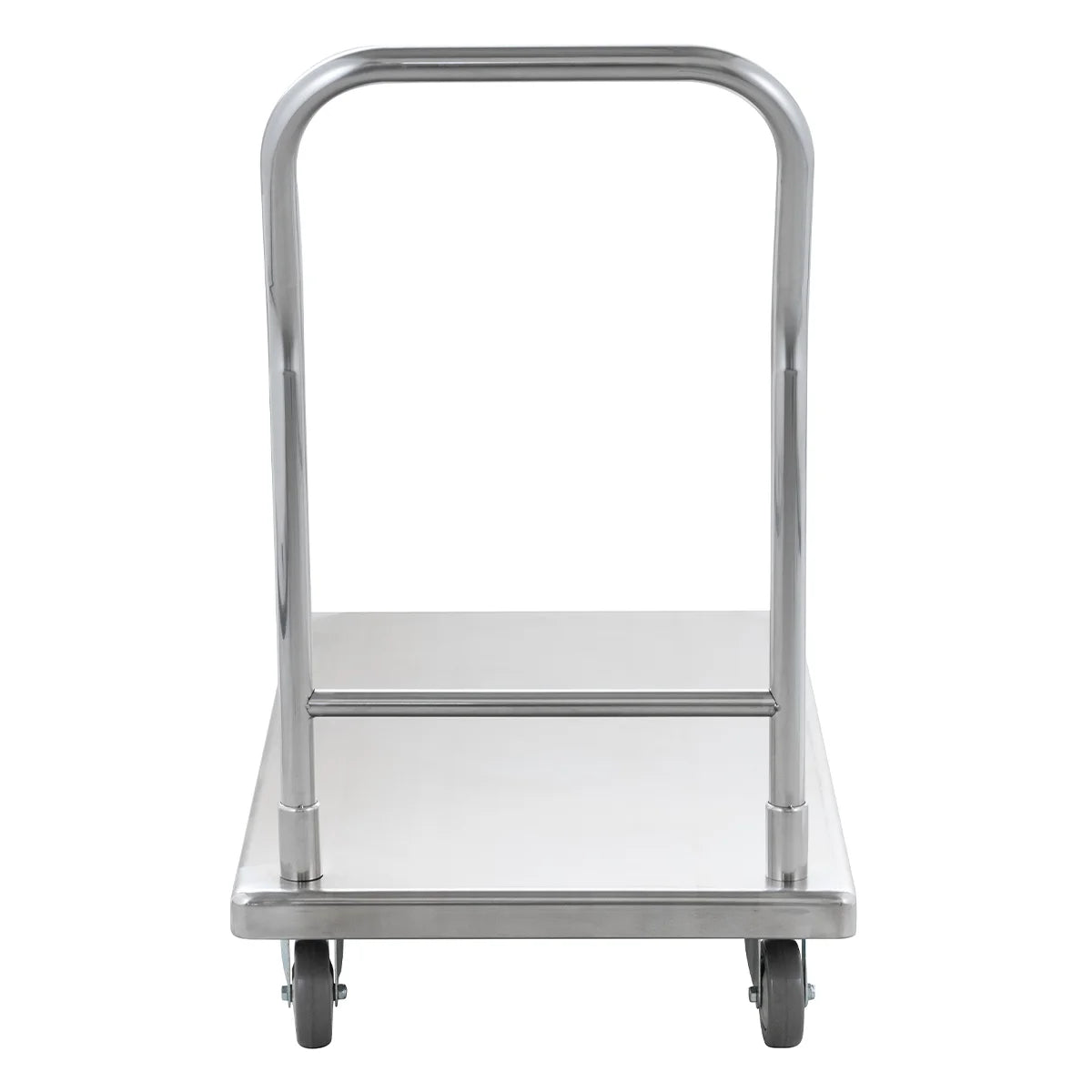 Chariot de transport / chariot à plateforme FT-A, 90 x 55 x 87 cm, jusqu’à 300 kg de charge, inox