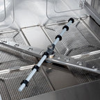 Lave-vaisselle HYPRO Digital 50 SL panier 50x50 cm, avec doseur de détergent & de produit de rinçage, avec pompe de vidange, pompe de surpression, Fabriqué en Europe, 230 V
