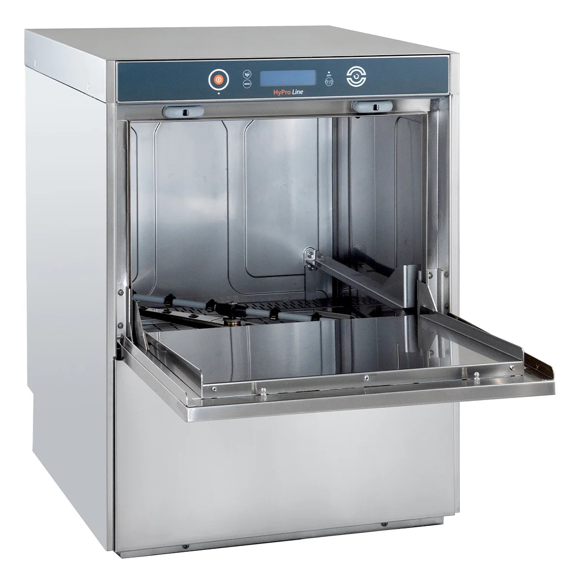 Lave-vaisselle HYPRO Digital 54 SLE panier 50x50 cm, avec doseur de détergent & de produit de rinçage, avec pompe de vidange & adoucisseur, pompe de surpression, Fabriqué en Europe, 400 V