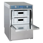 Lave-verres HYPRO Digital 40 SL 40 x 40 cm (panier), avec doseur de détergent & doseur de produit de rinçage, avec pompe de vidange & pompe de surpression, Fabriqué en Europe, 230 V
