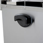 Friteuse électrique à pâtisseries - 20,4 litres - 5 kW - avec robinet de vidange