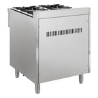 Cuisinière à gaz ECO avec soubassement ouvert - 28,8 kW - 4 brûleurs